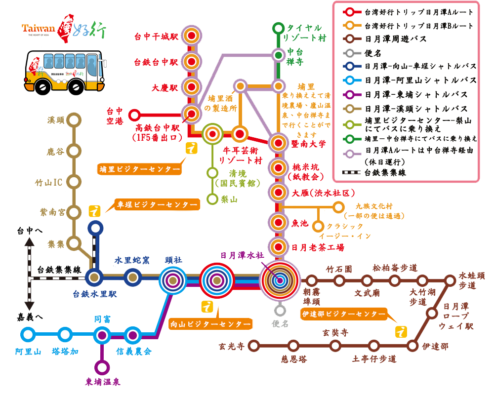 台灣好行路線 台灣好行路線